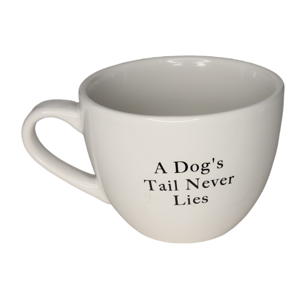 Have one to sell? Sell now A Dog’s Tail Never Lies Large 24 oz Coffee Soup Cup